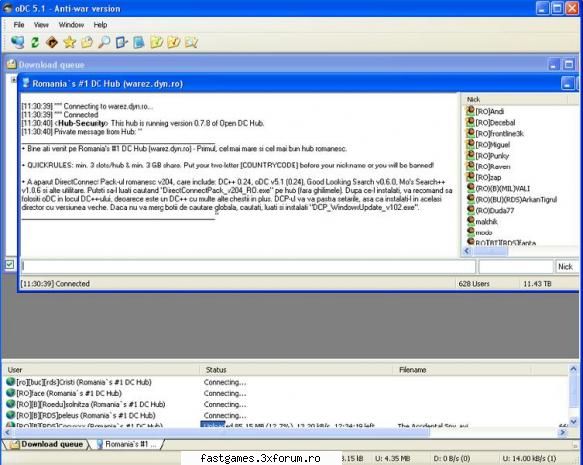 descriere: acest program este foarte folositor . pentru a va conecta la huburi iar apoi sa